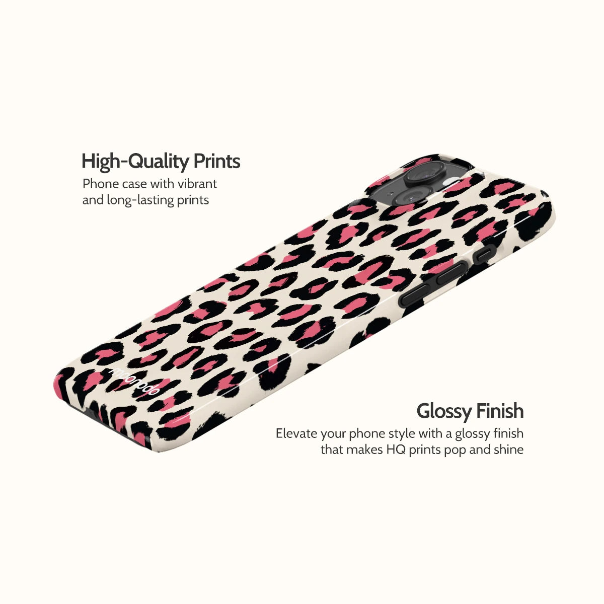 Petal Leopard - iPhone 15 Plus Case