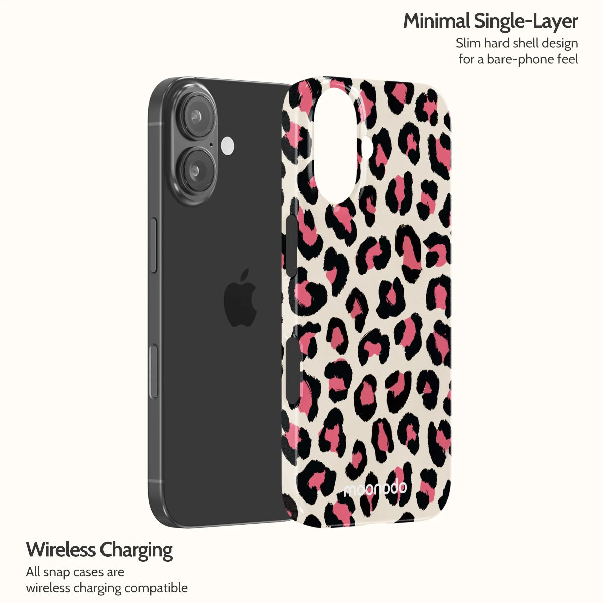 Petal Leopard - iPhone 16 Case