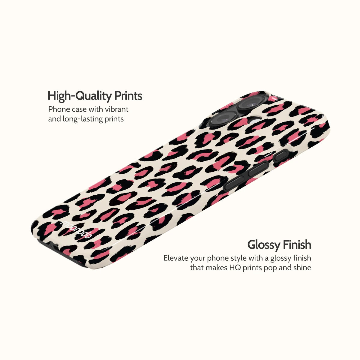 Petal Leopard - iPhone 16 Case