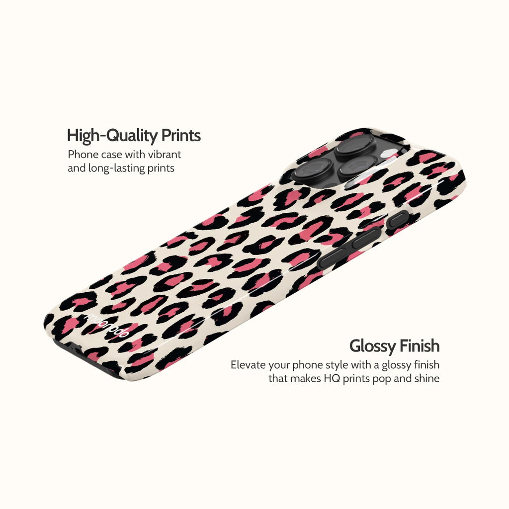 Petal Leopard - iPhone 16 Pro Case
