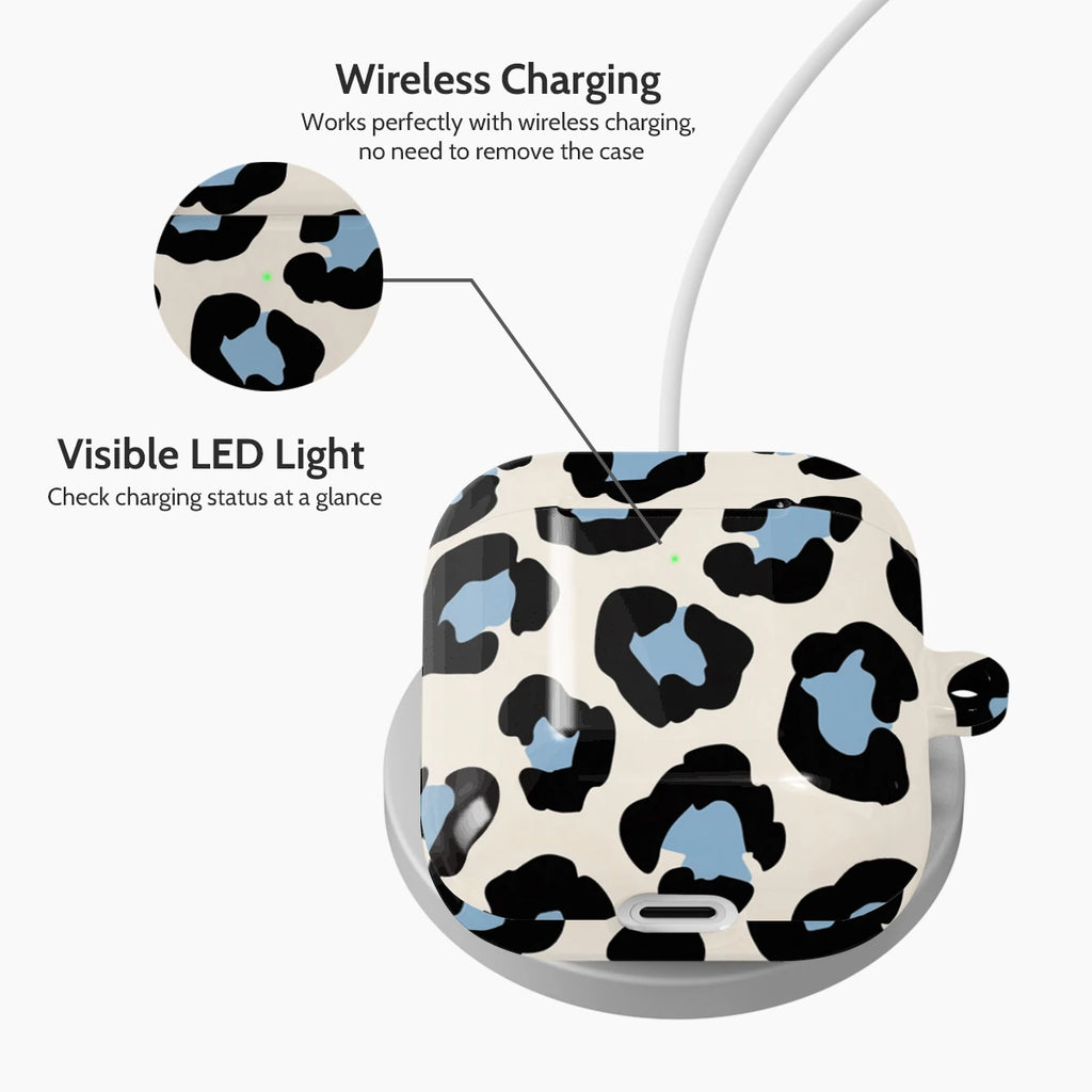 Frost Leopard - AirPods 1 & 2 Case