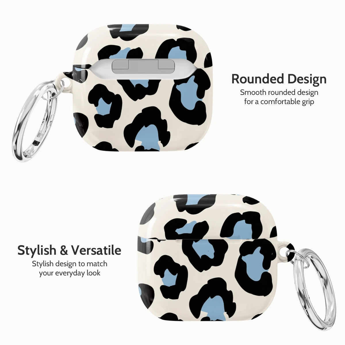 Frost Leopard - AirPods 4 Case