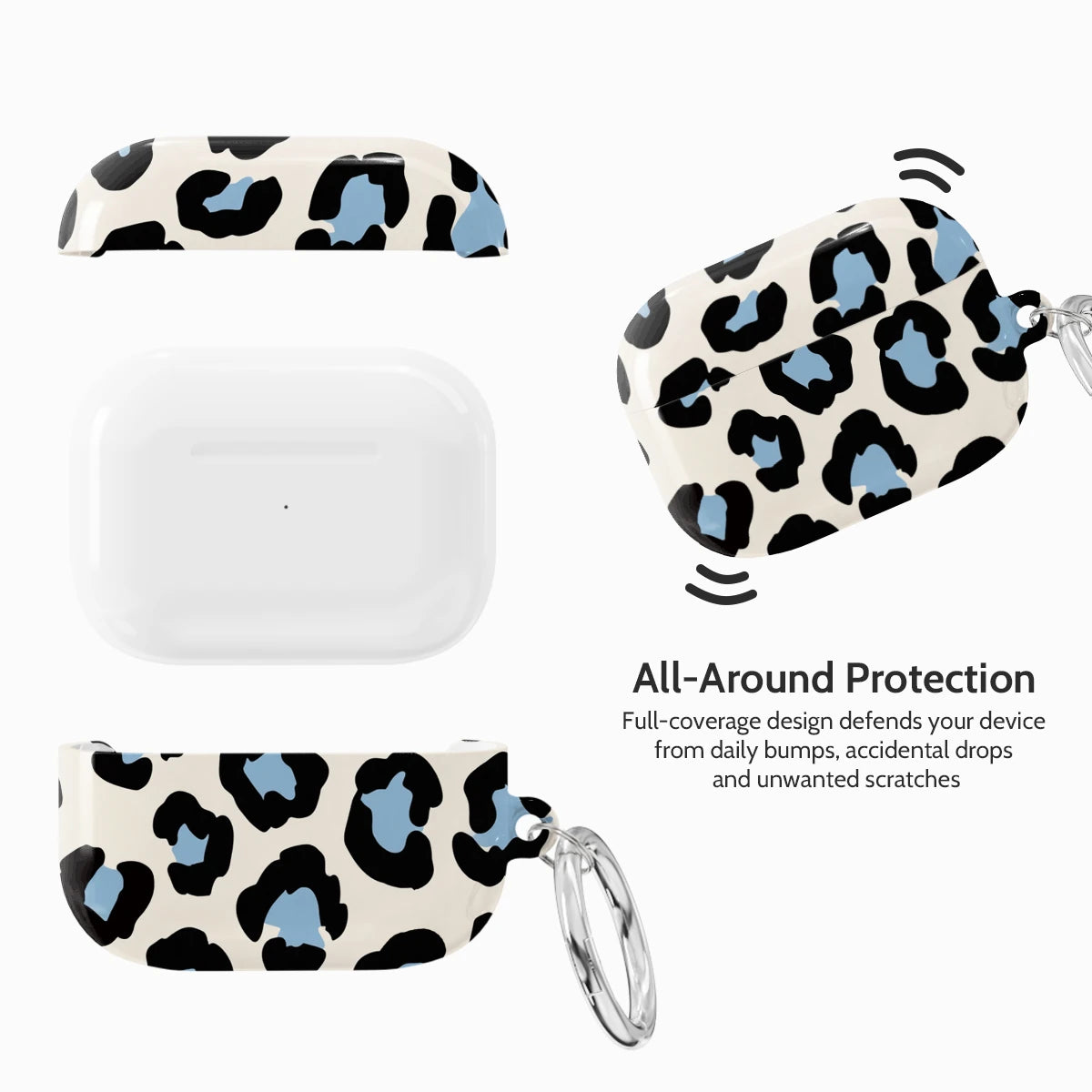 Frost Leopard - AirPods Pro 1 Case