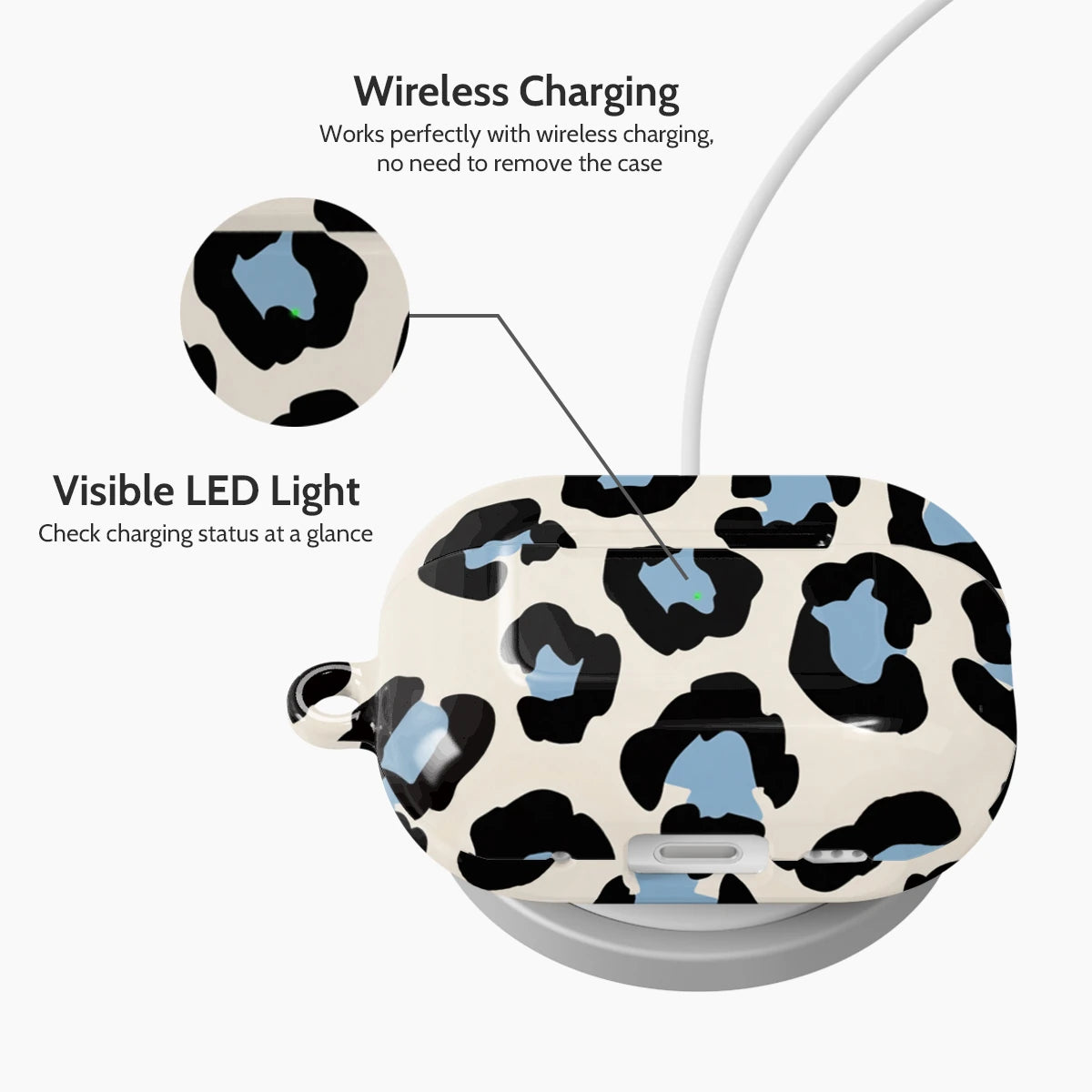 Frost Leopard - AirPods Pro 2 Case