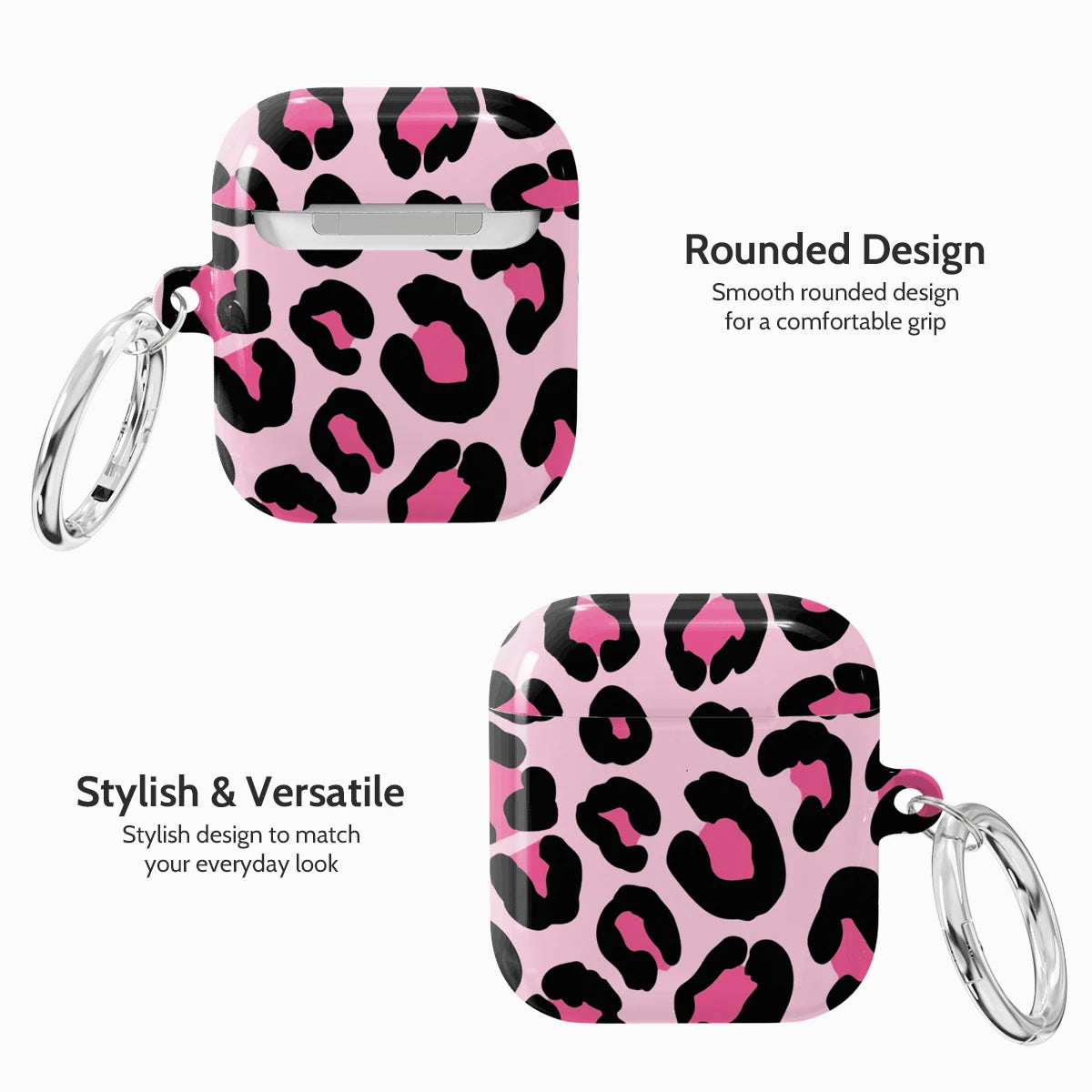 Fuchsia Prowl - AirPods 1 & 2 Case