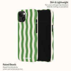 Olive Sway - iPhone 15 Case