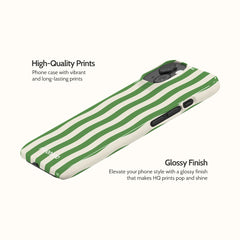 Olive Sway - iPhone 15 Case