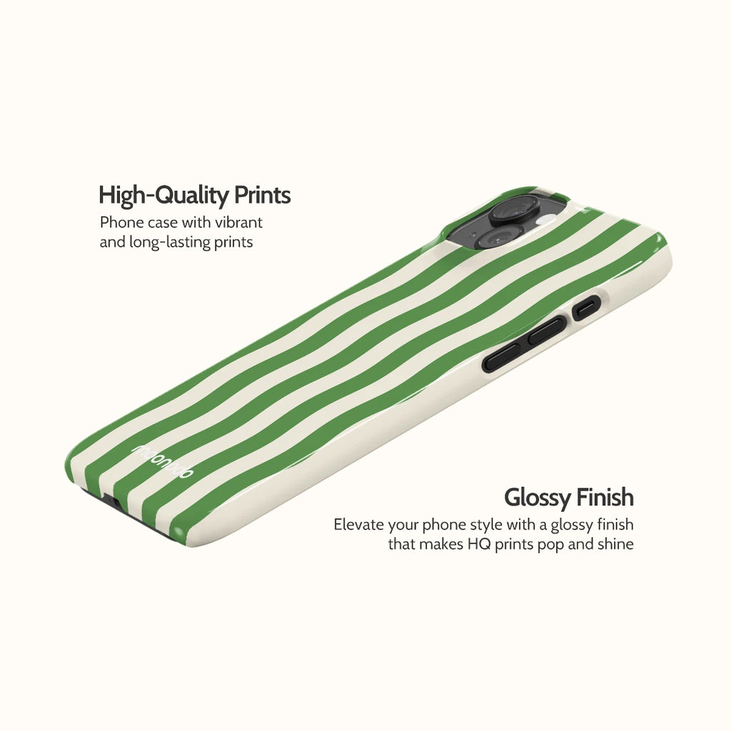 Olive Sway - iPhone 15 Plus Case