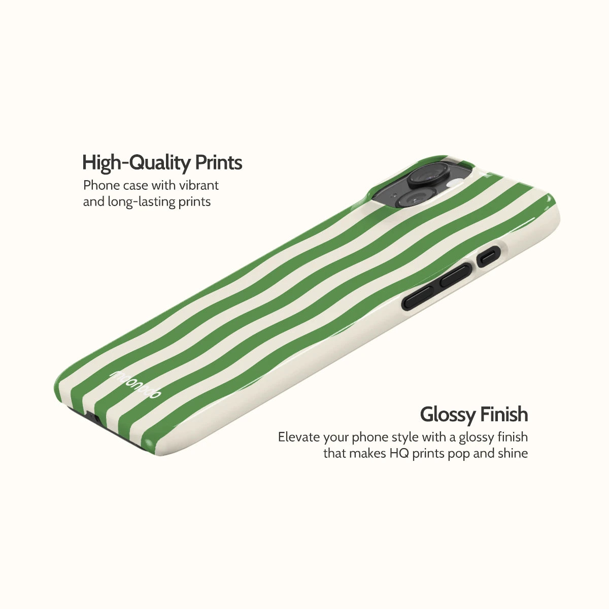 Olive Sway - iPhone 15 Plus Case