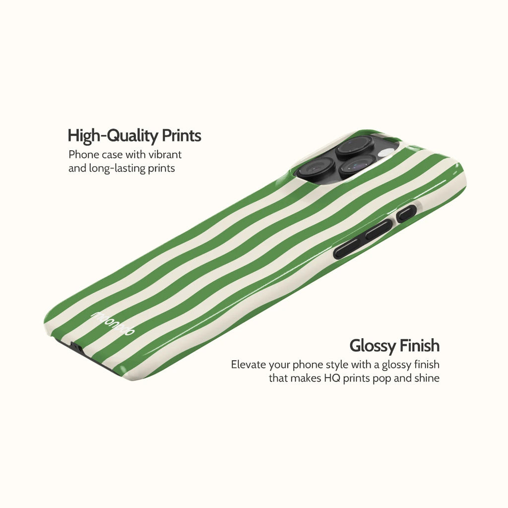 Olive Sway - iPhone 15 Pro Max Case