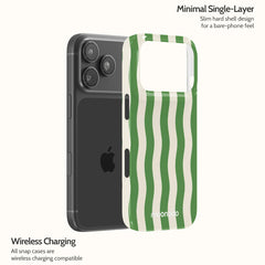 Olive Sway - iPhone 17 Pro Case