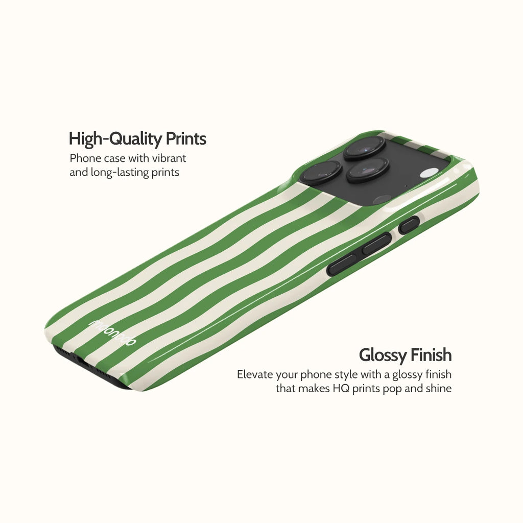 Olive Sway - iPhone 17 Pro Case