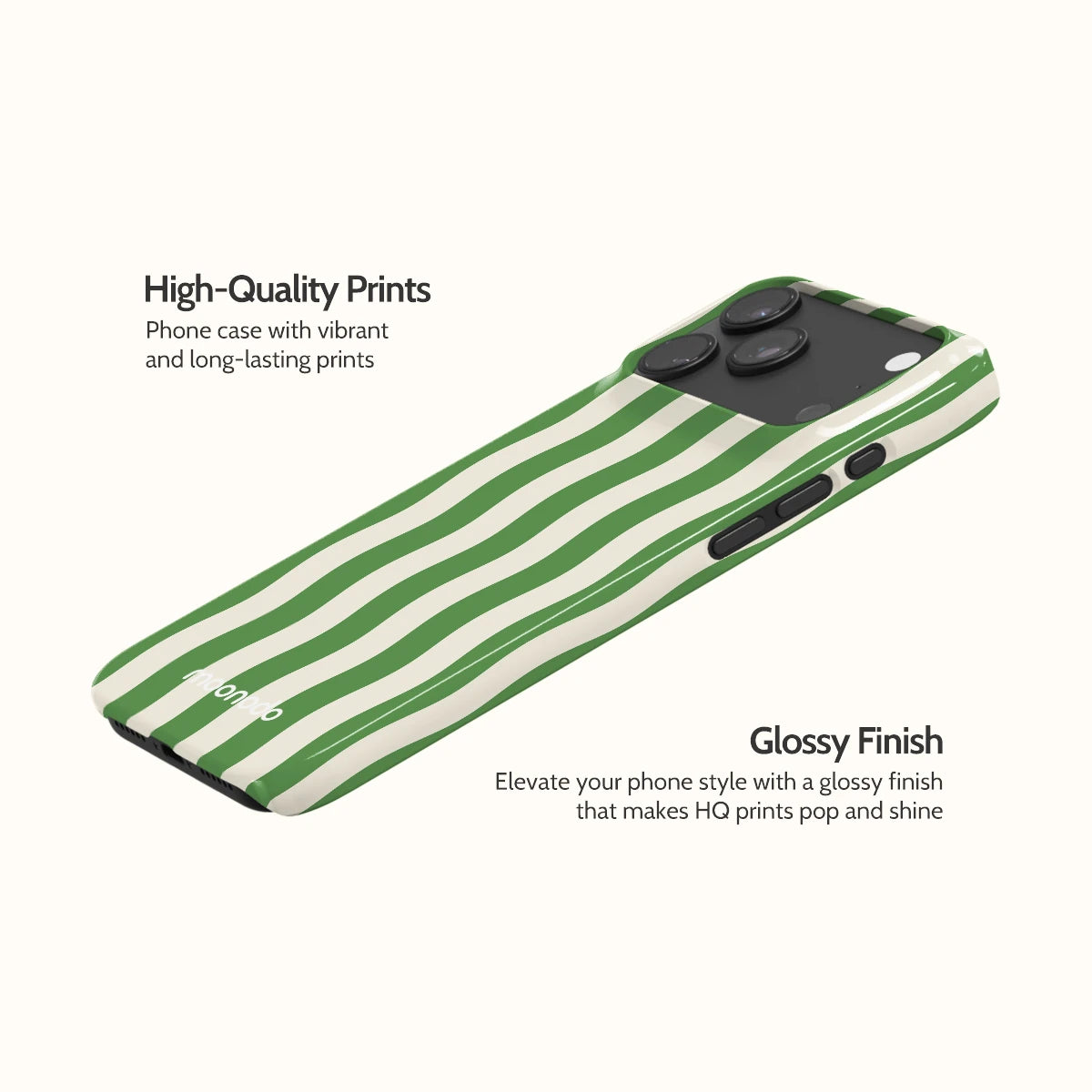 Olive Sway - iPhone 17 Pro Max Case