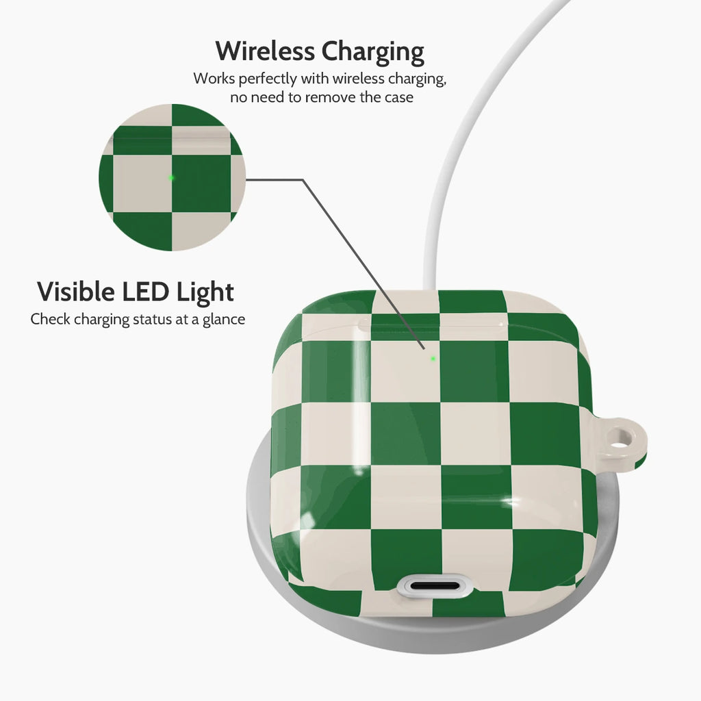 Clover Check - AirPods 1 & 2 Case