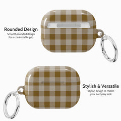 Olive Gingham - AirPods Pro 2 Case