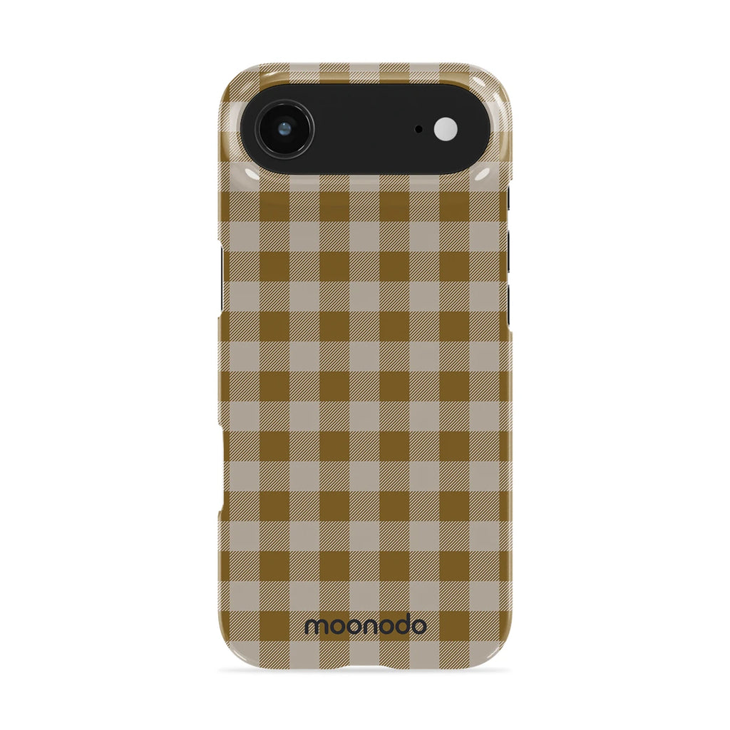 Olive Gingham - iPhone 17 Air Case