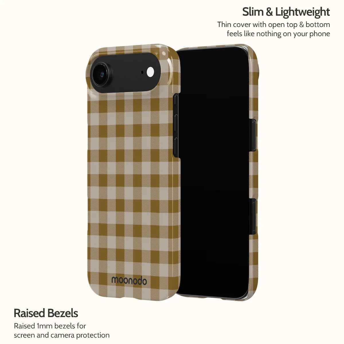 Olive Gingham - iPhone 17 Air Case