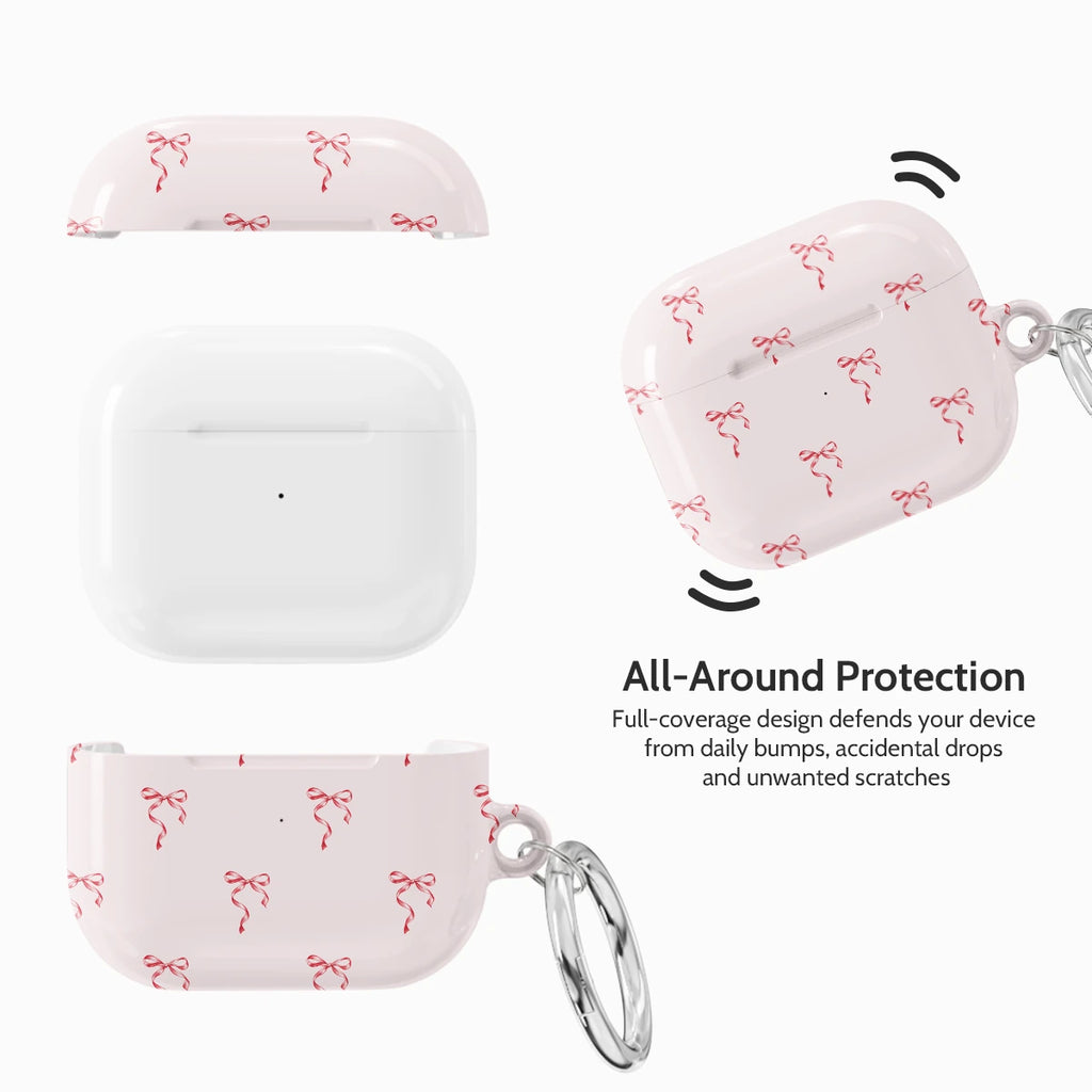 Blush Bows - AirPods 3 Case