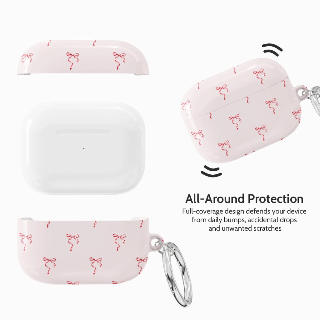 Blush Bows - AirPods Pro 1 Case