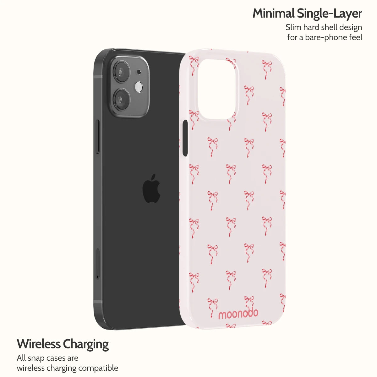 Blush Bows - iPhone 12 Case