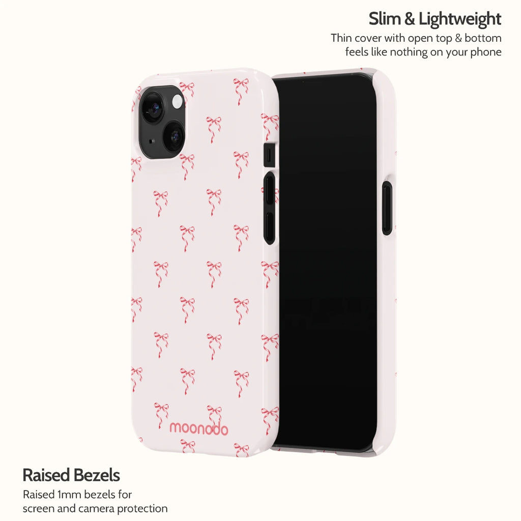 Blush Bows - iPhone 13 Case