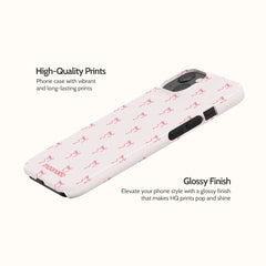 Blush Bows - iPhone 13 Case