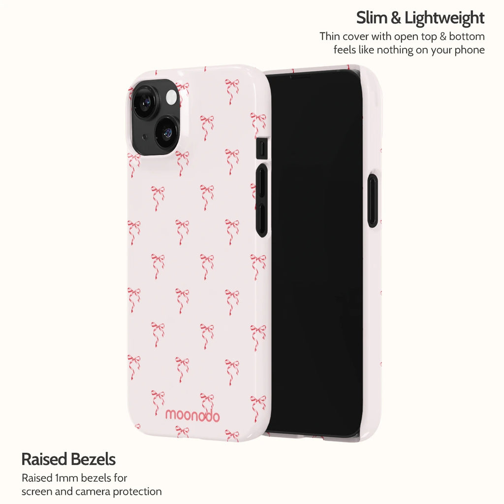 Blush Bows - iPhone 14 Case