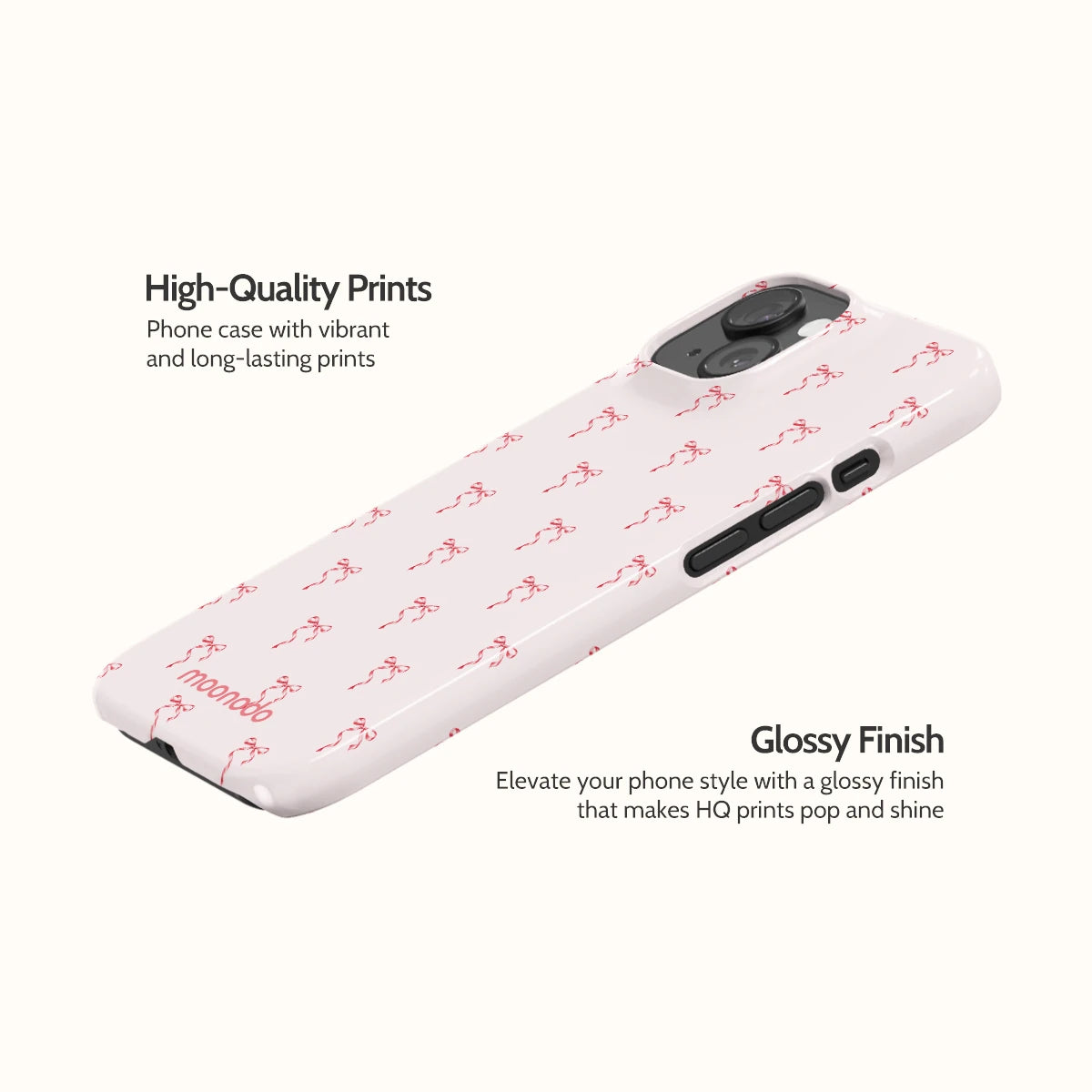 Blush Bows - iPhone 15 Case