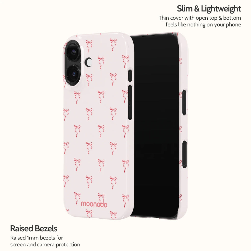 Blush Bows - iPhone 16 Case