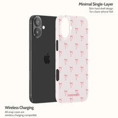 Blush Bows - iPhone 16 Plus Case