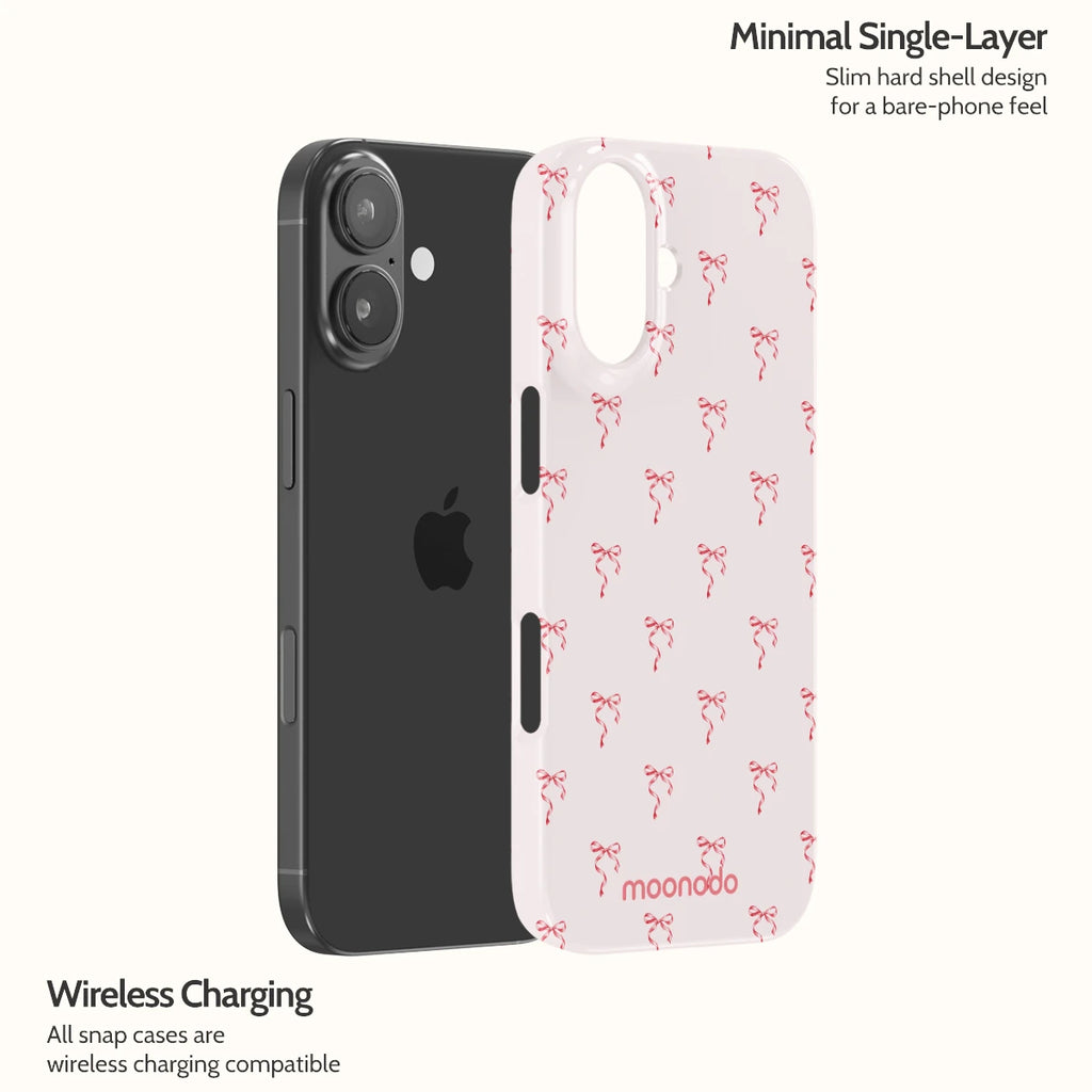 Blush Bows - iPhone 17 Case