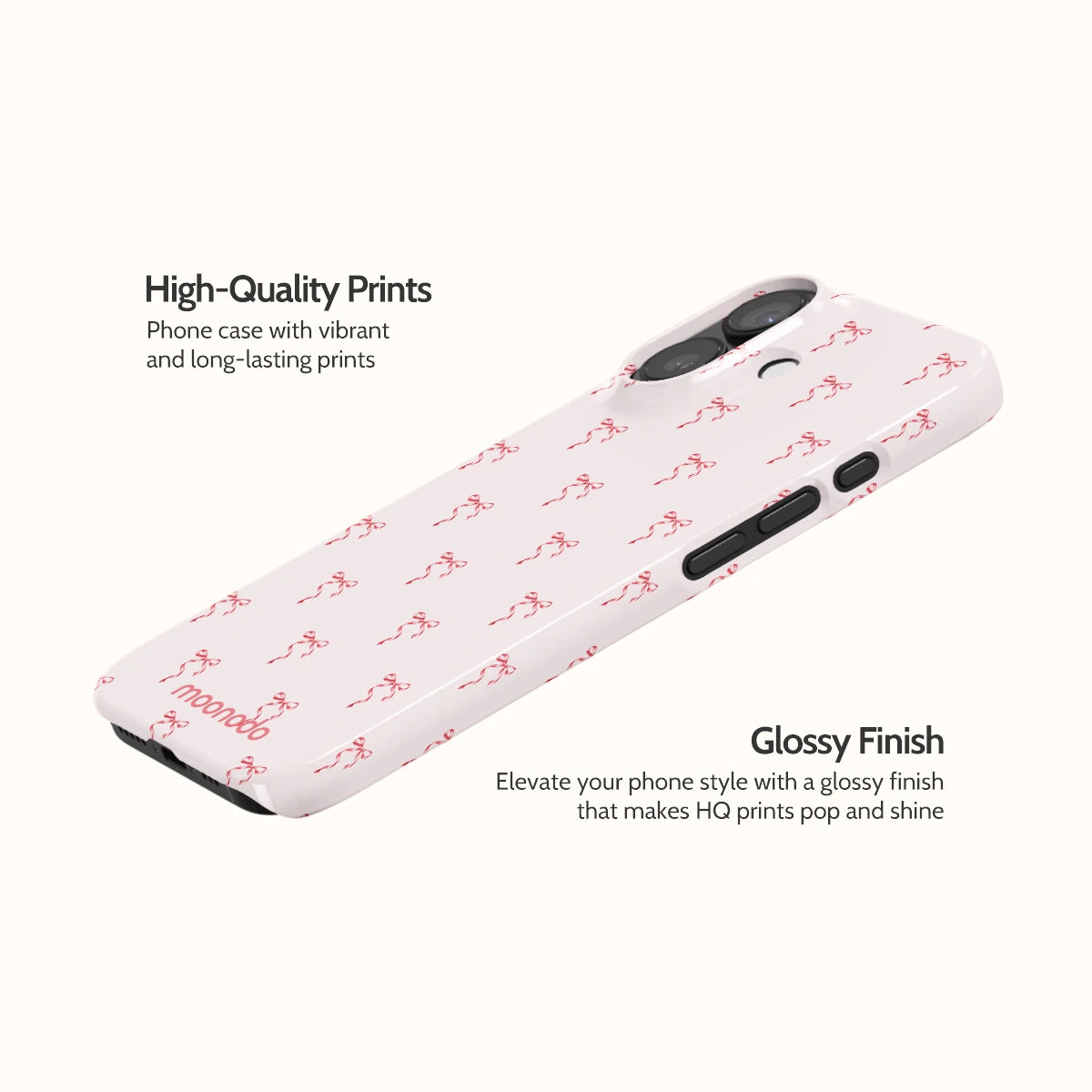 Blush Bows - iPhone 17 Case