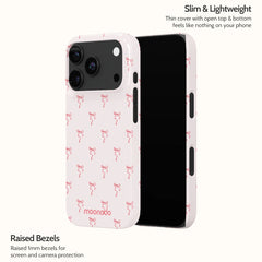 Blush Bows - iPhone 18 Pro Case