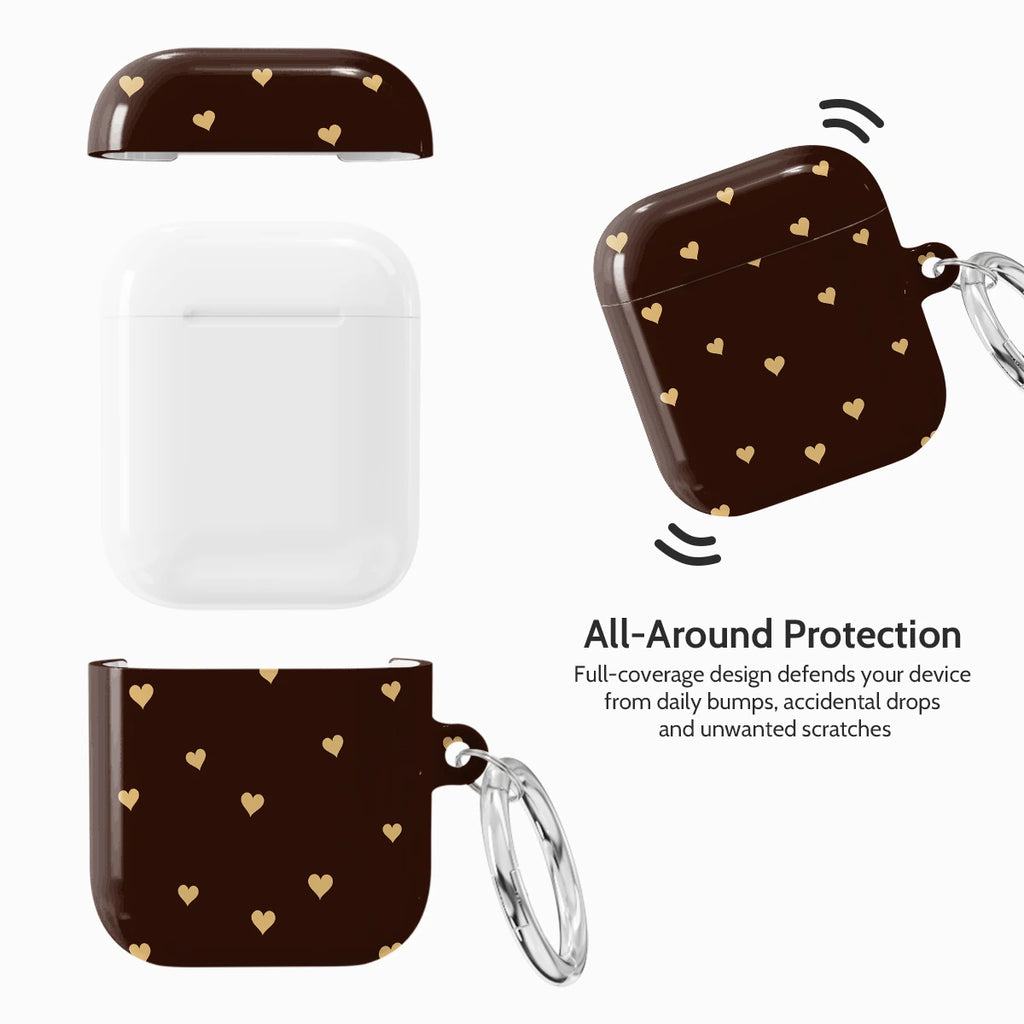 Velvet Hearts - AirPods 1 & 2 Case