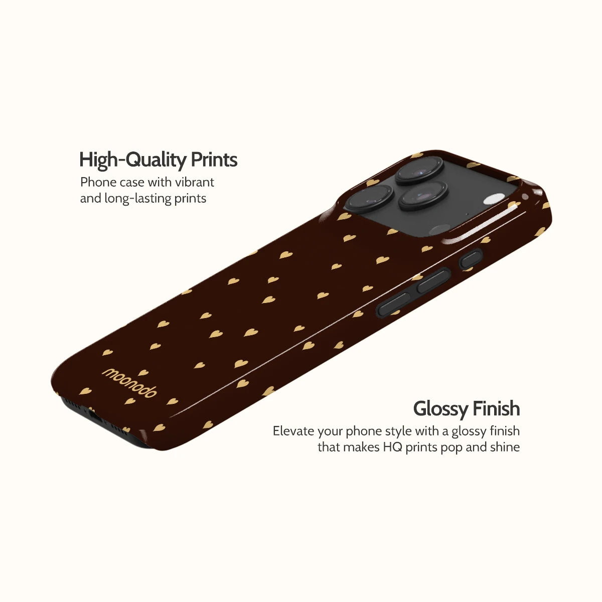 Velvet Hearts - iPhone 17 Pro Case