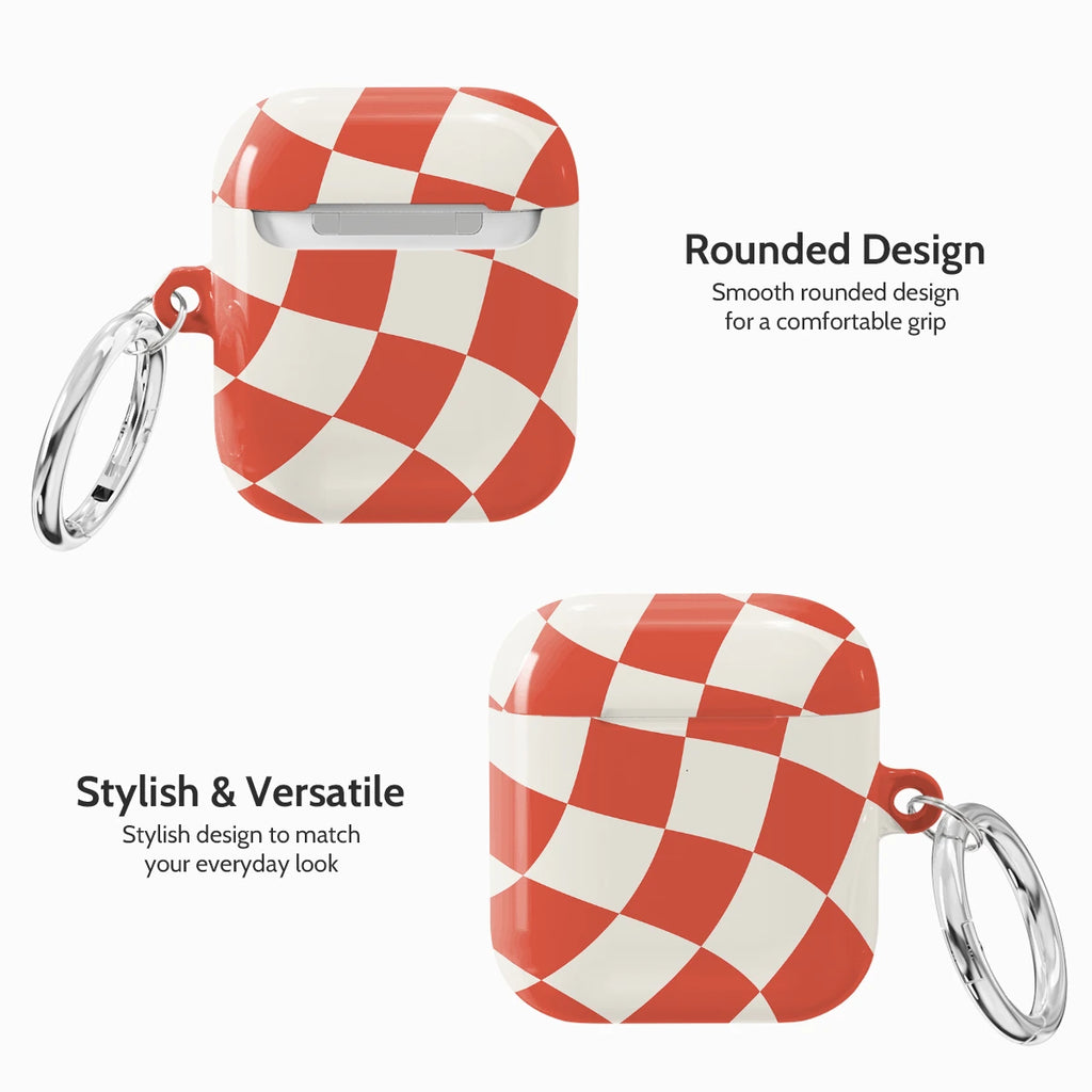 Scarlet Spin - AirPods 1 & 2 Case