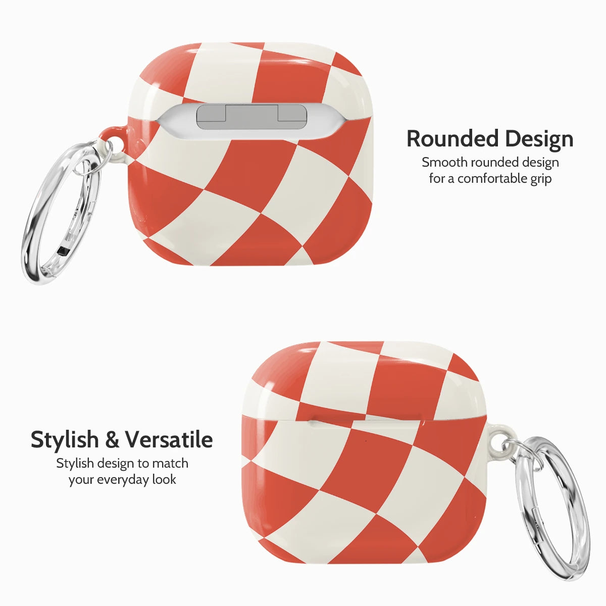 Scarlet Spin - AirPods 4 Case
