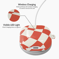Scarlet Spin - AirPods 4 Case