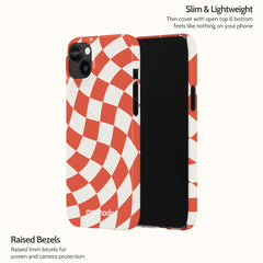 Scarlet Spin - iPhone 14 Plus Case