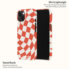 Scarlet Spin - iPhone 15 Case