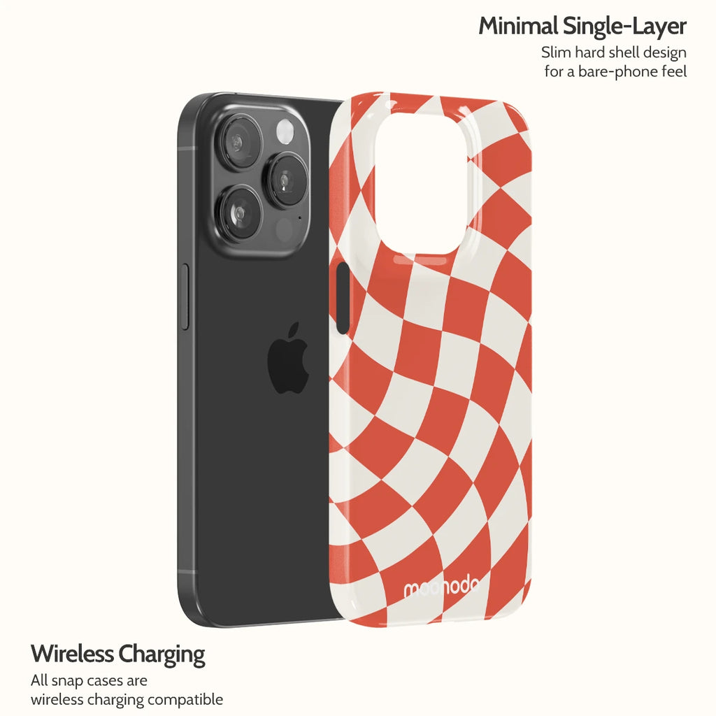Scarlet Spin - iPhone 15 Pro Case