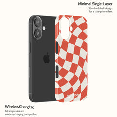 Scarlet Spin - iPhone 16 Case
