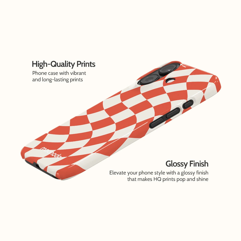 Scarlet Spin - iPhone 16 Case