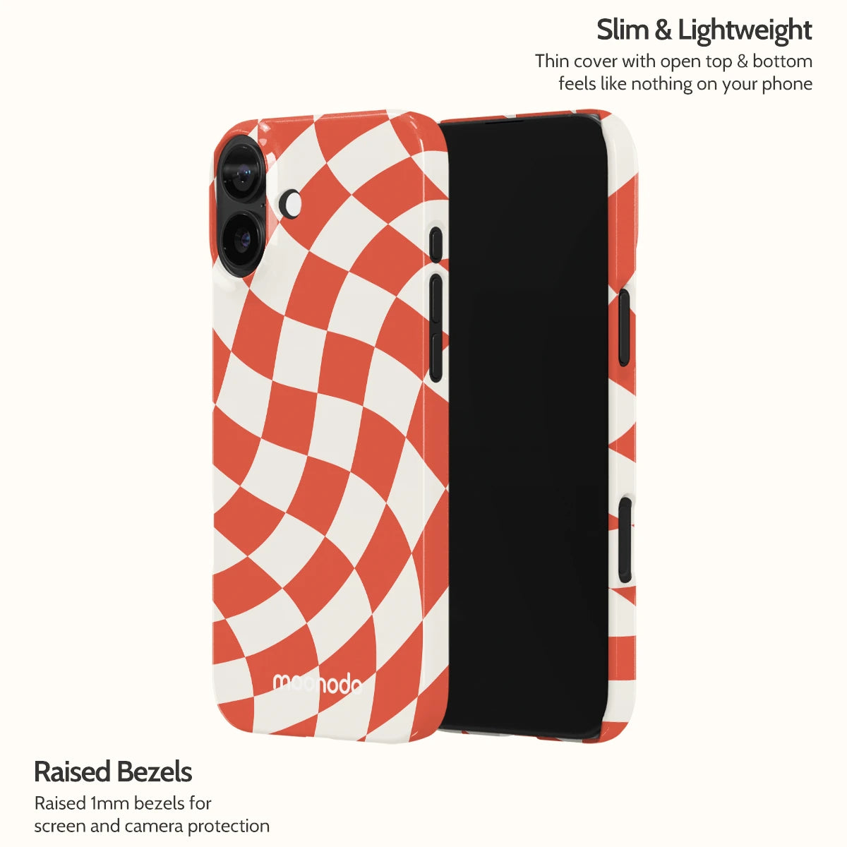 Scarlet Spin - iPhone 16 Plus Case