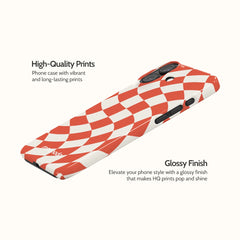 Scarlet Spin - iPhone 16 Plus Case