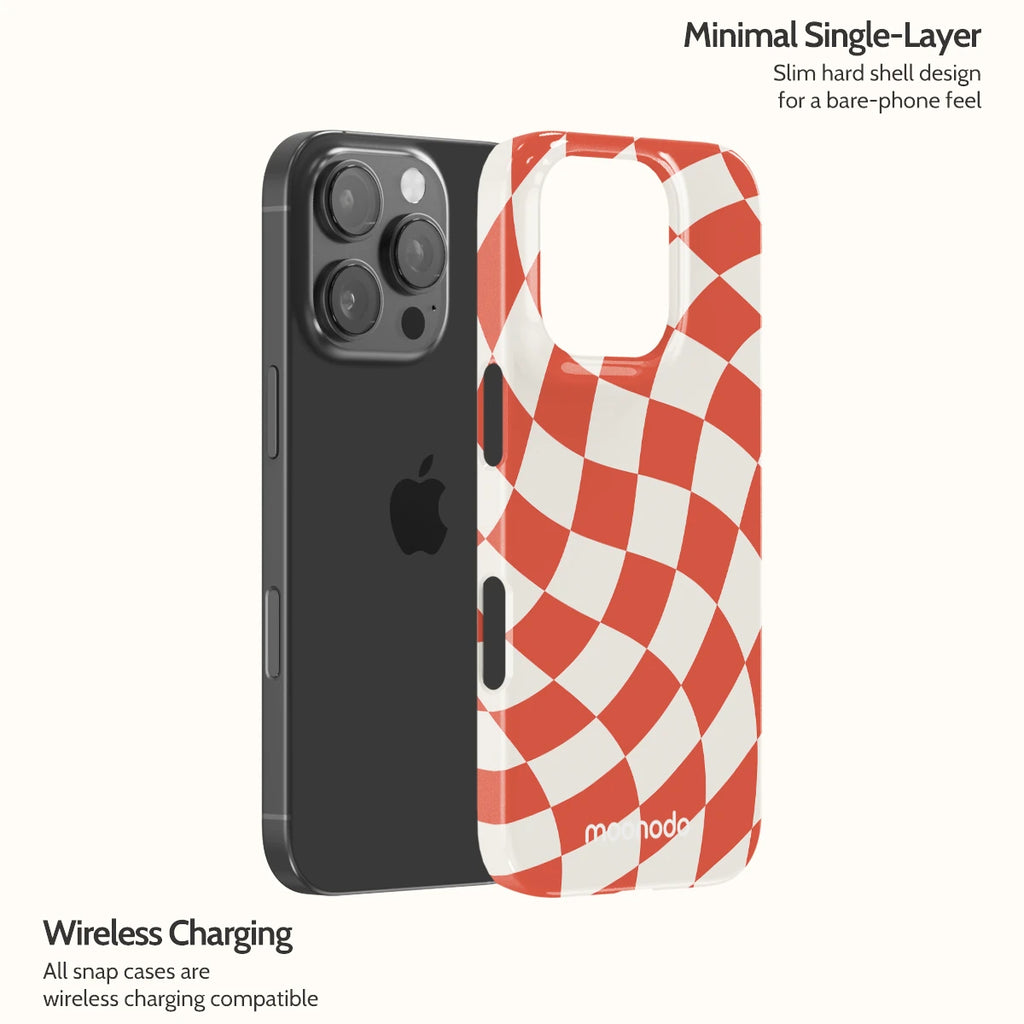 Scarlet Spin - iPhone 16 Pro Case