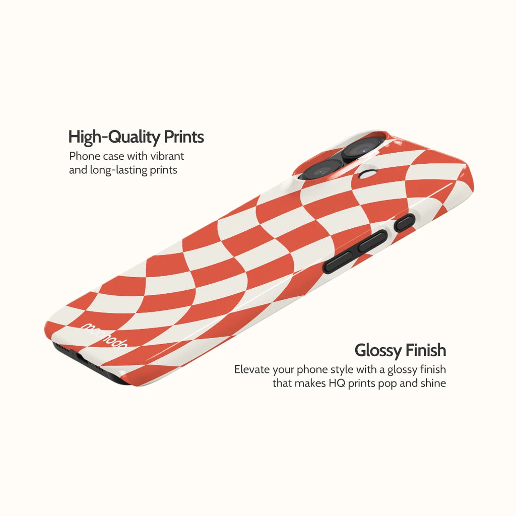 Scarlet Spin - iPhone 17 Case