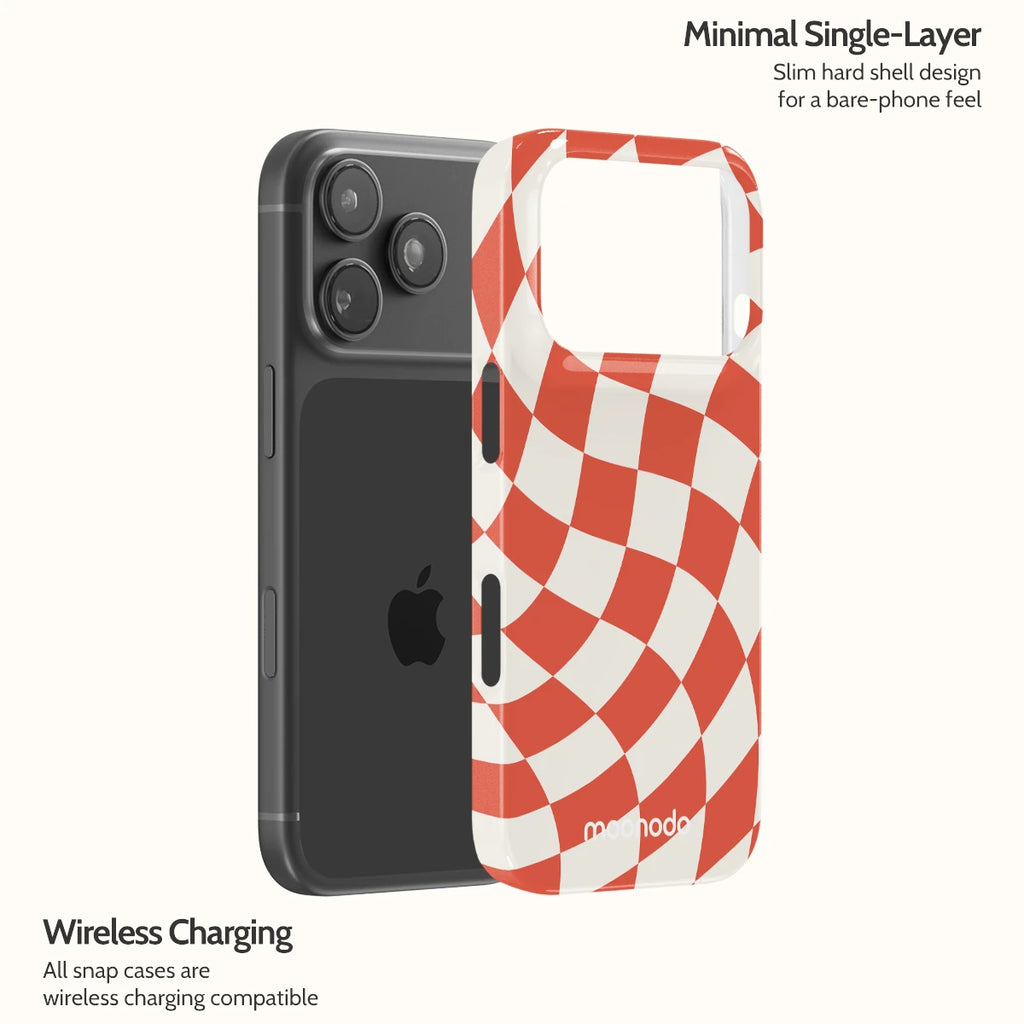 Scarlet Spin - iPhone 17 Pro Case