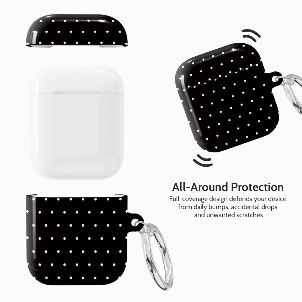 Noir Pinpoint - AirPods 1 & 2 Case