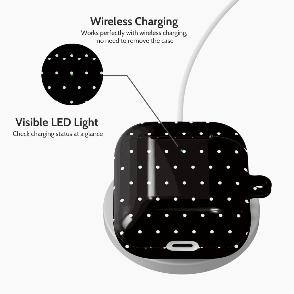 Noir Pinpoint - AirPods 1 & 2 Case